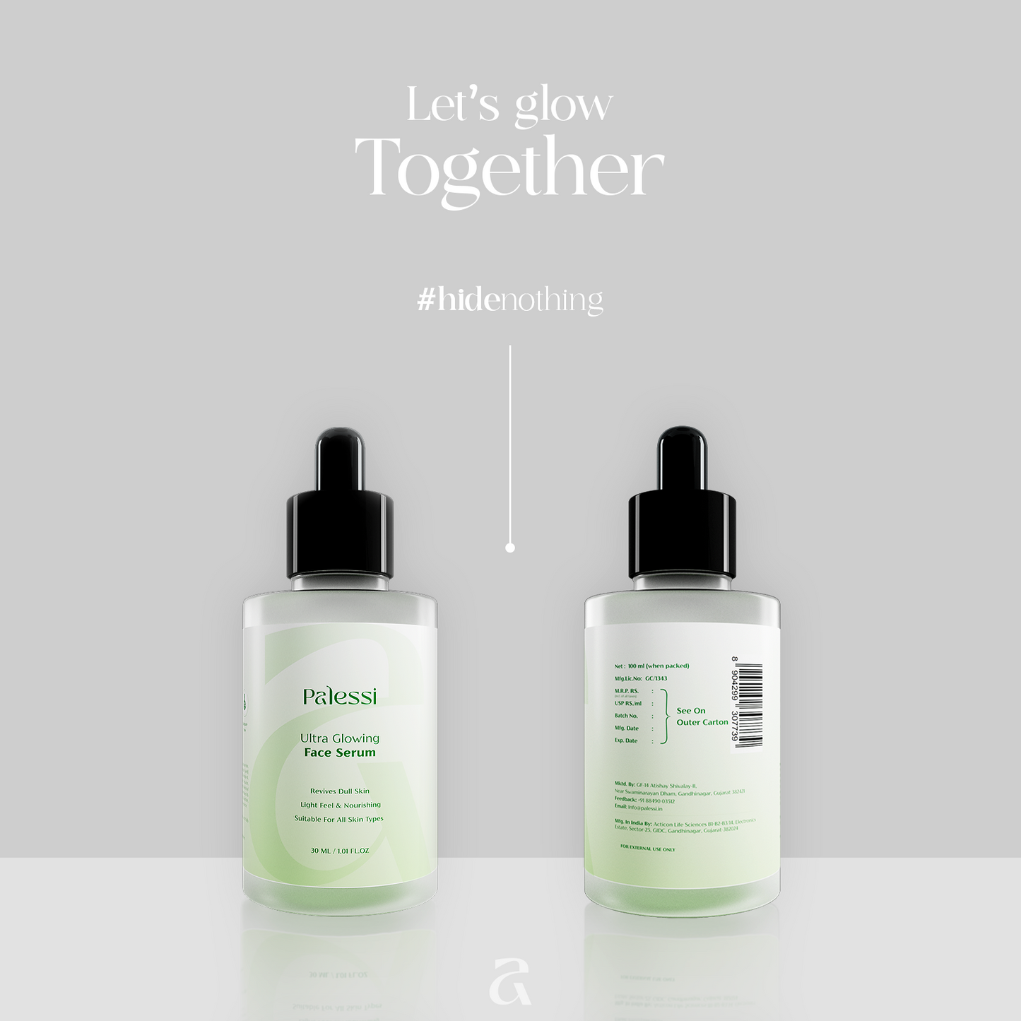 Palessi Ultra Glowing Face Serum 30 ml