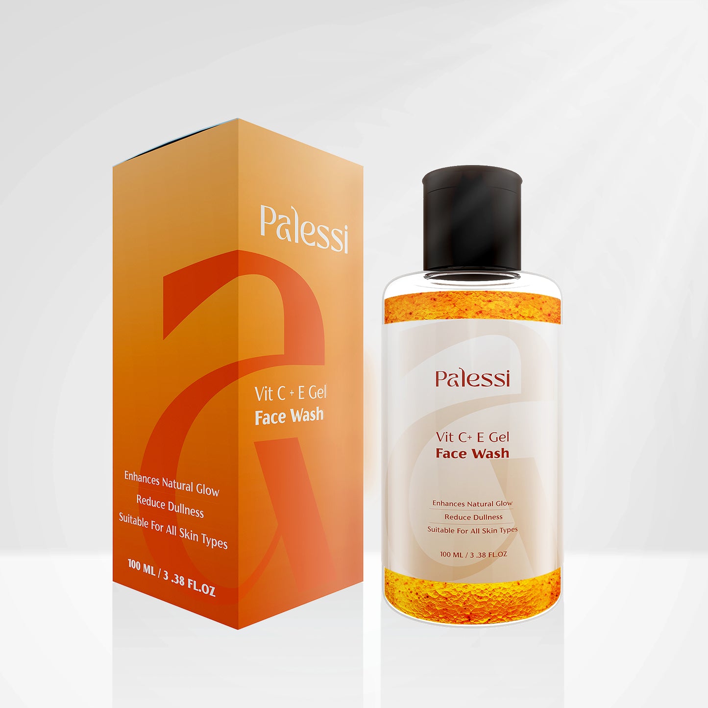 Palessi Vit C+E Gel Face Wash 100 ml