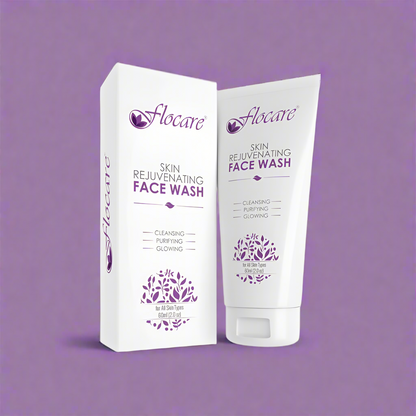 FLOCARE, Face wash, Skin Rejuvenating face wash.