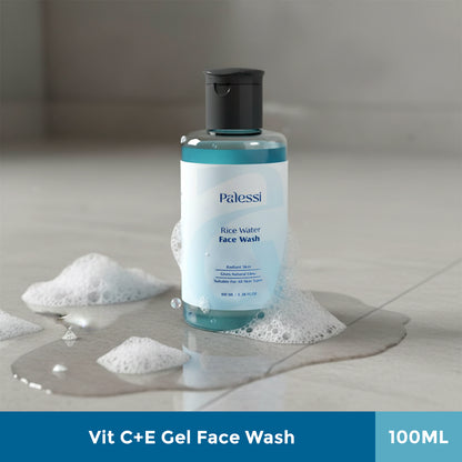Palessi Rice Water Face Wash With Rice Water & Niacinamide  100 ml