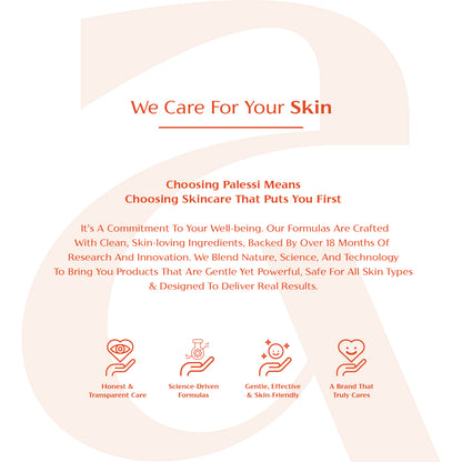 Palessi Vit C+E Gel Face Wash 100 ml