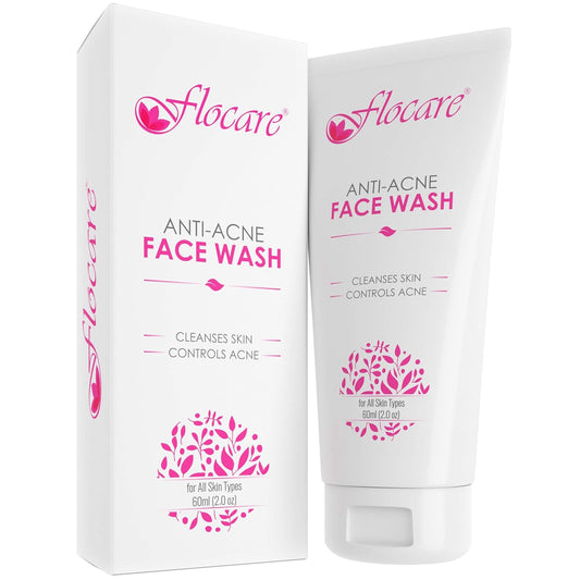 FLOCARE, Face wash, Anti-Acne face wash.