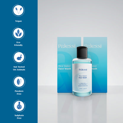 Palessi Rice Water Face Wash With Rice Water & Niacinamide  100 ml