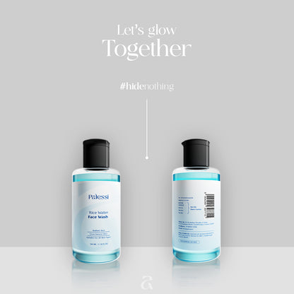 Palessi Rice Water Face Wash With Rice Water & Niacinamide  100 ml