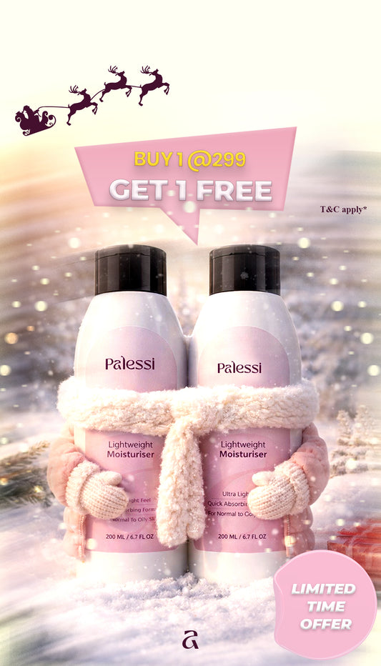 Palessi Winter Glow Offer – Buy 1 @ ₹299, Get 1 FREE