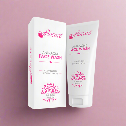 FLOCARE, Face wash, Anti-Acne face wash.